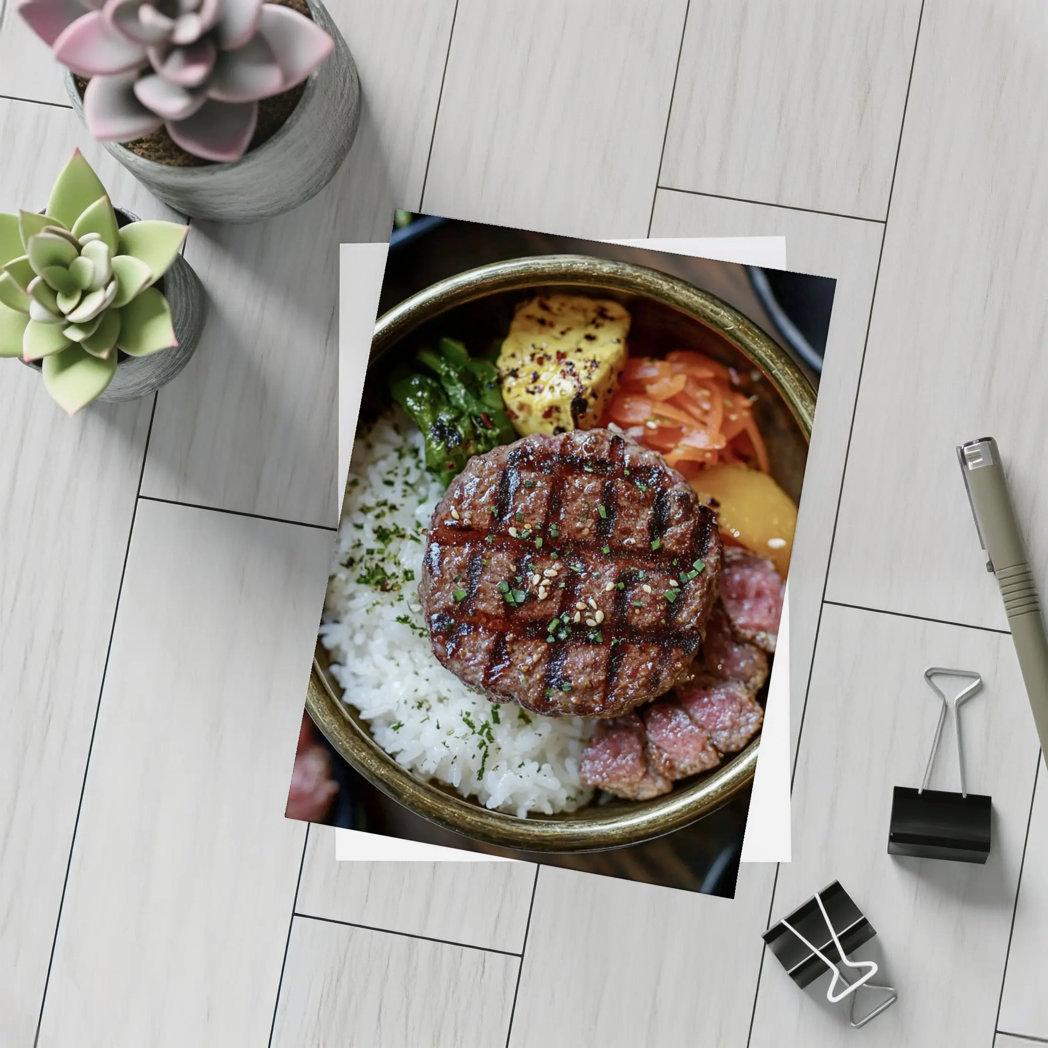 Grilled Beef Rice Bowl Korean Style – Postcards