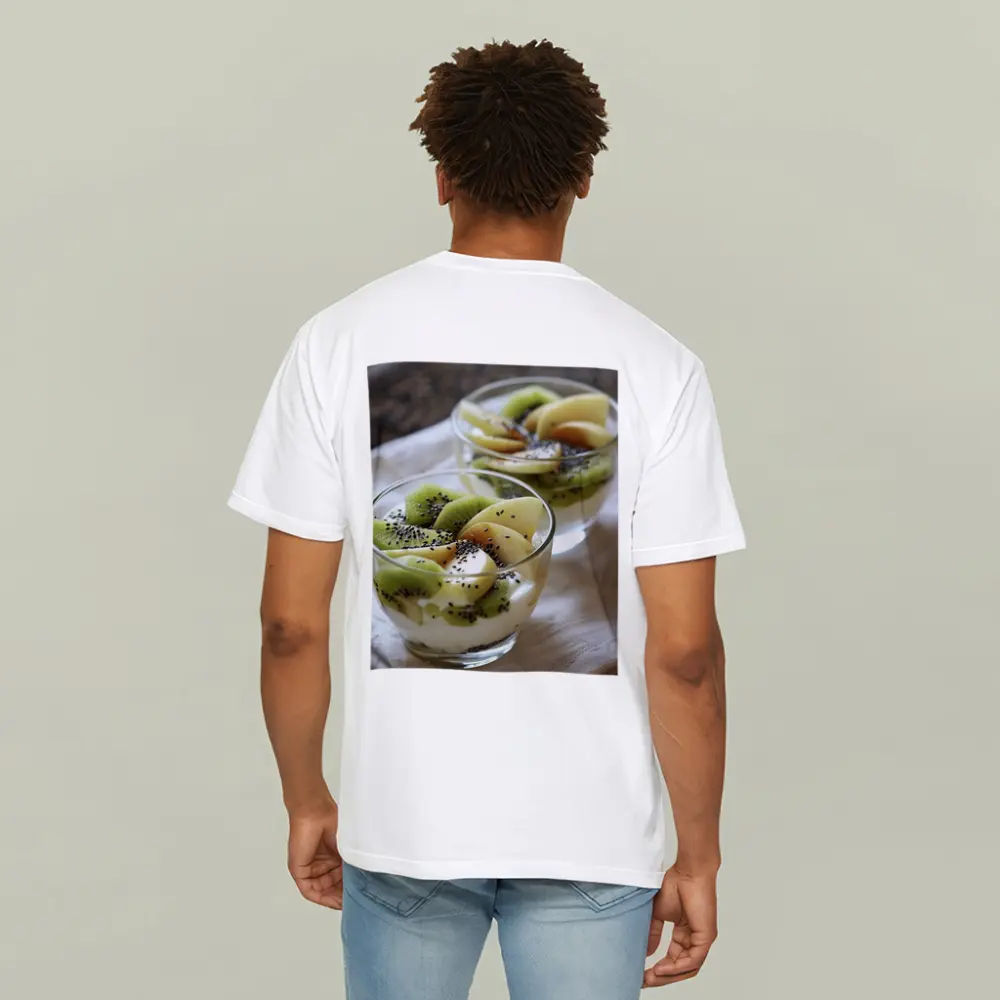 Kiwi Fruit Yogurt Cups Chia Seeds – T-Shirts