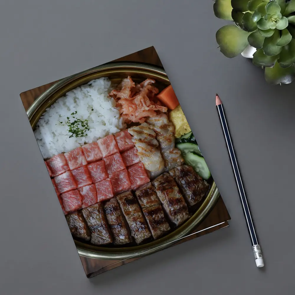 Japanese Wagyu Beef Rice Bowl Food – Notebooks