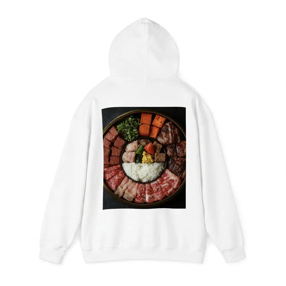 Korean BBQ Meat Platter With Rice – Hoodies