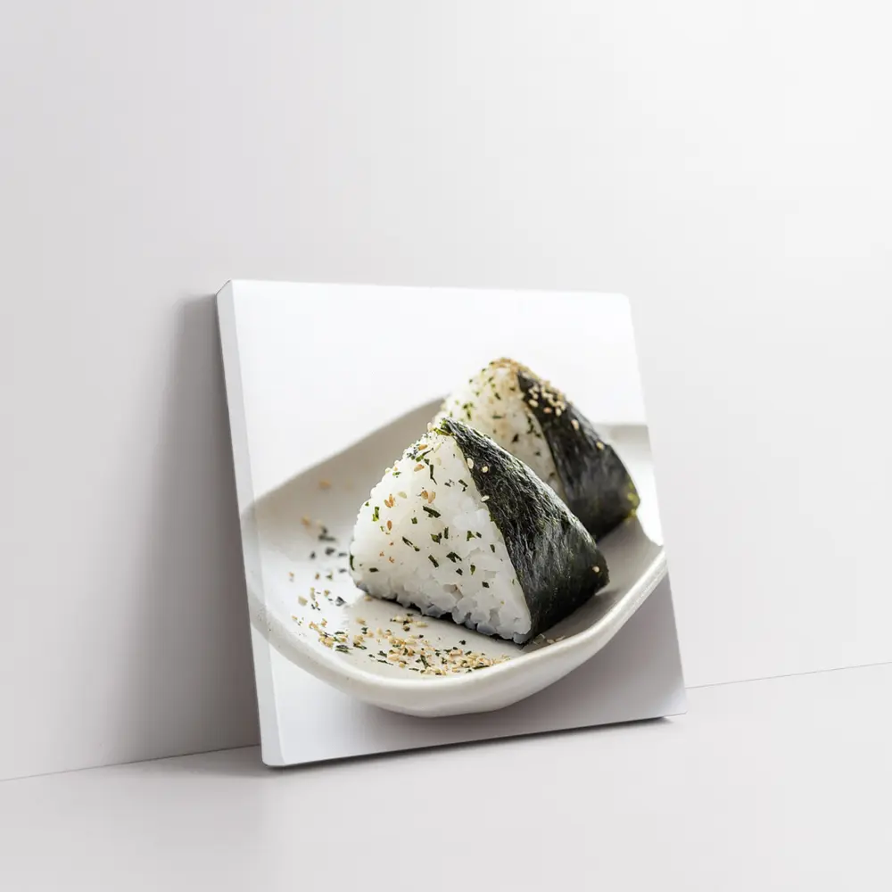 Onigiri Rice Balls With Nori Seaweed – Wall Art