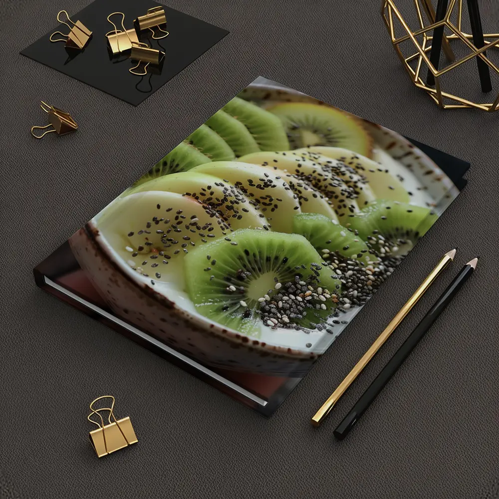 Kiwi Yogurt Bowl With Chia Seeds – Notebooks