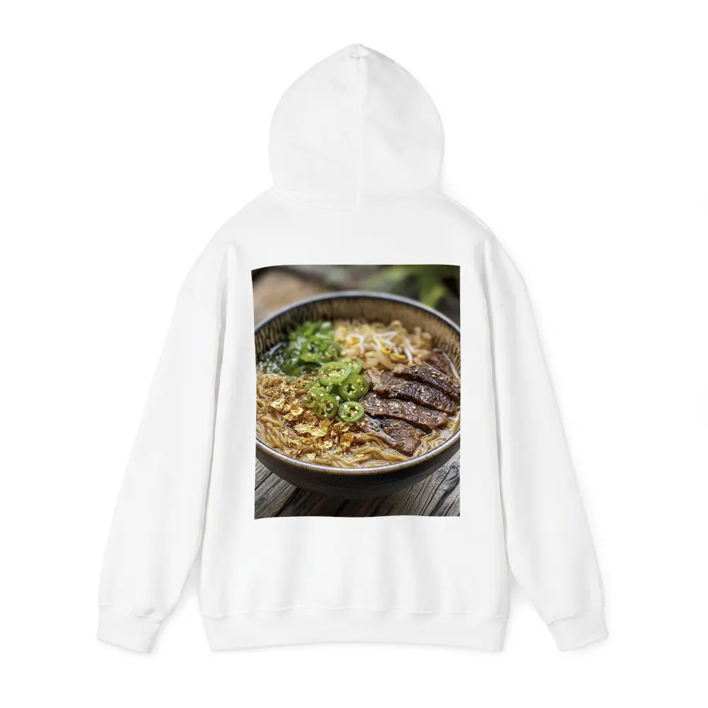 Beef Ramen Bowl With Gold Flakes – Hoodies