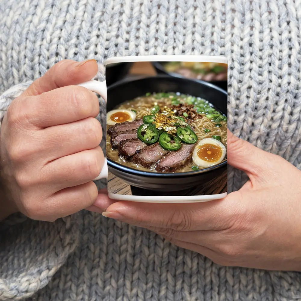 Spicy Ramen Bowl With Braised Beef – Mugs