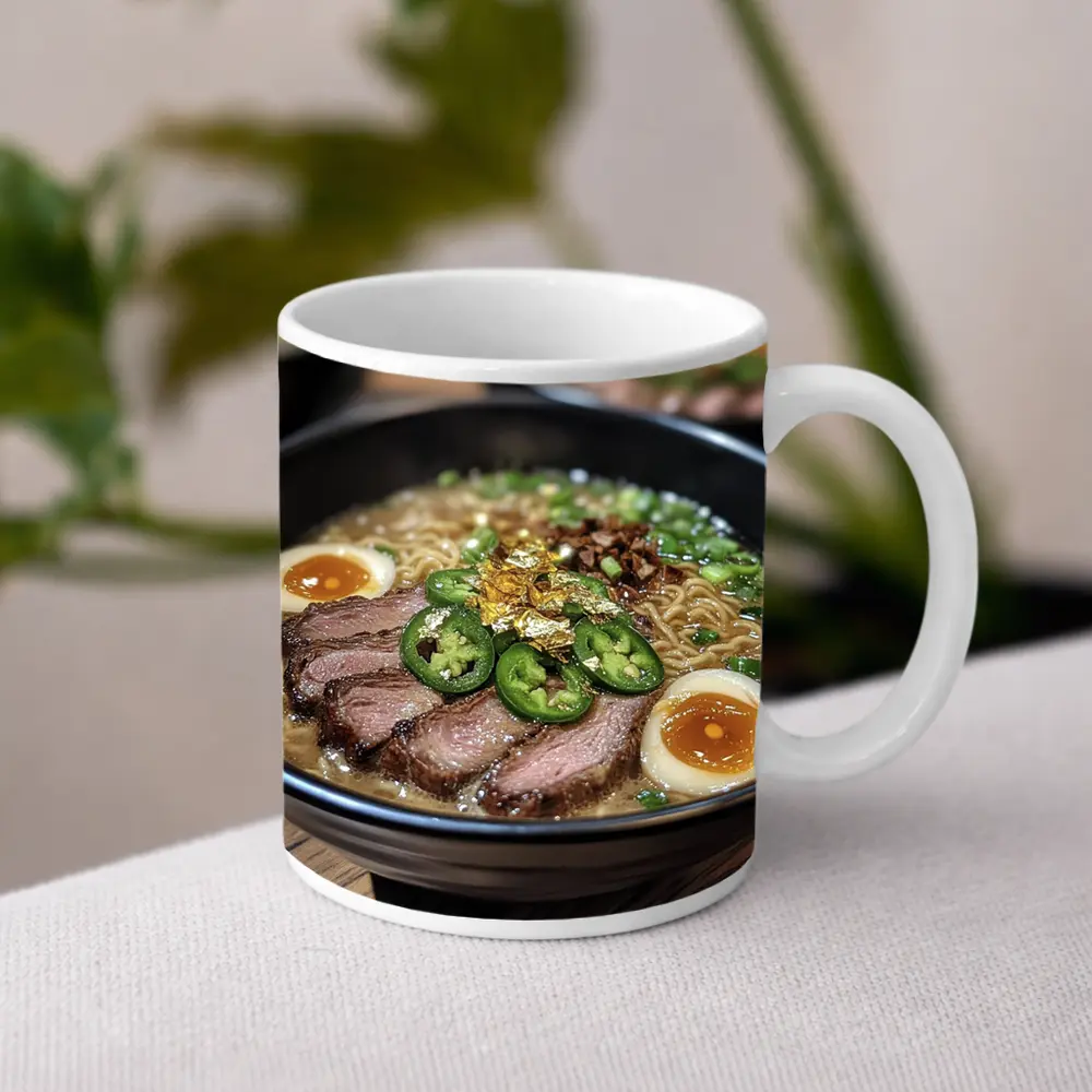 Spicy Ramen Bowl With Braised Beef – Mugs