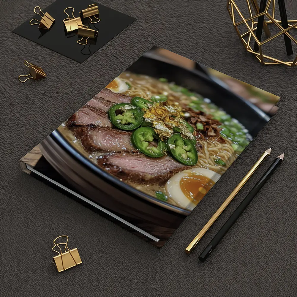 Spicy Ramen Bowl With Braised Beef – Notebooks