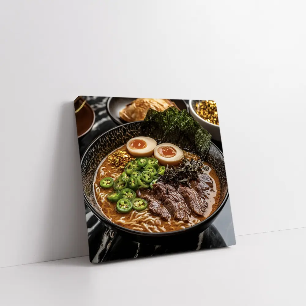 Rich Ramen Bowl With Beef And Nori – Wall Art