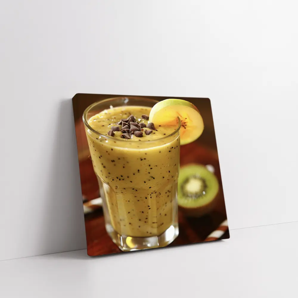 Kiwi Mango Smoothie With Chocolate Chips – Wall Art
