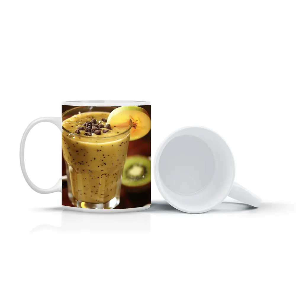 Kiwi Mango Smoothie With Chocolate Chips – Mugs