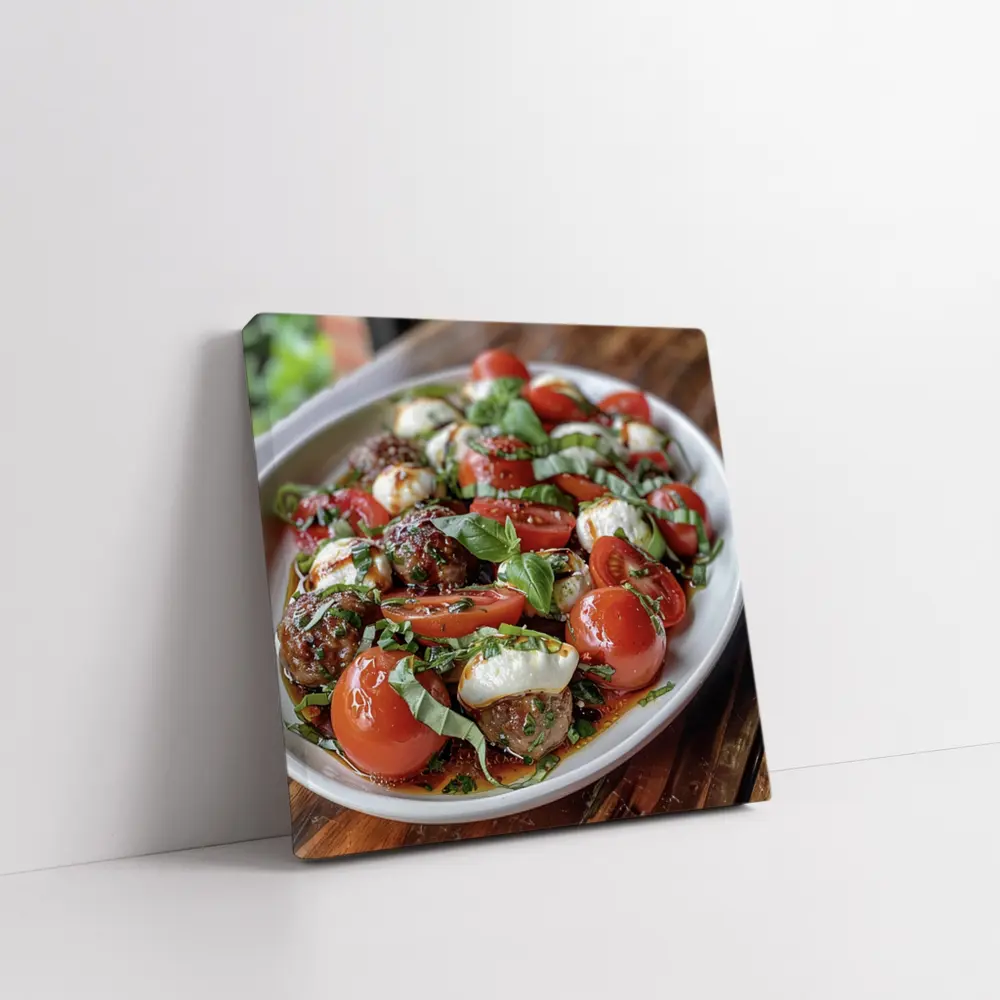 Caprese Salad Mozzarella Tomatoes Fresh Basil – Wall Art