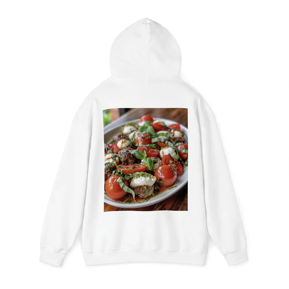 Caprese Salad Mozzarella Tomatoes Fresh Basil – Hoodies
