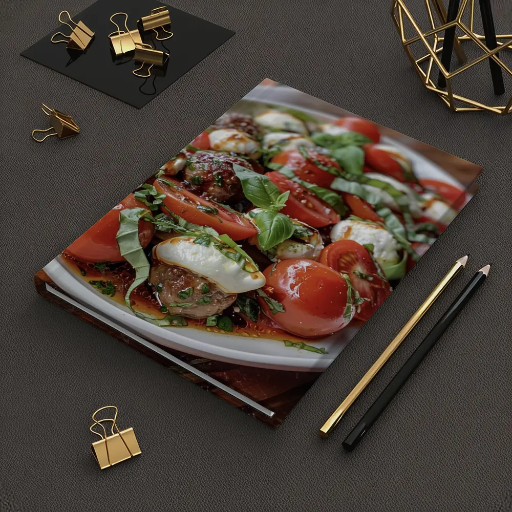 Caprese Salad Mozzarella Tomatoes Fresh Basil – Notebooks