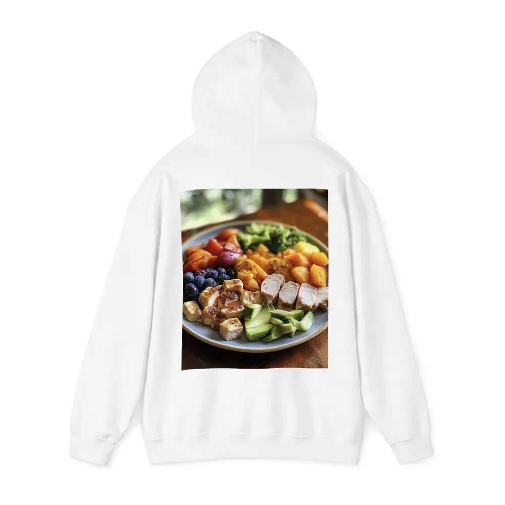 Healthy Chicken Bowl With Colorful Vegetables – Hoodies