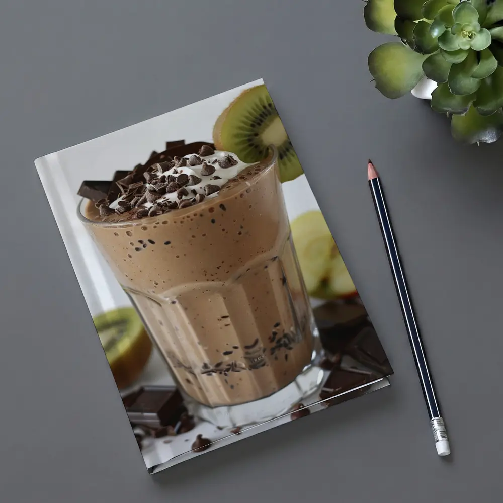 Chocolate Smoothie With Kiwi And Apple – Notebooks
