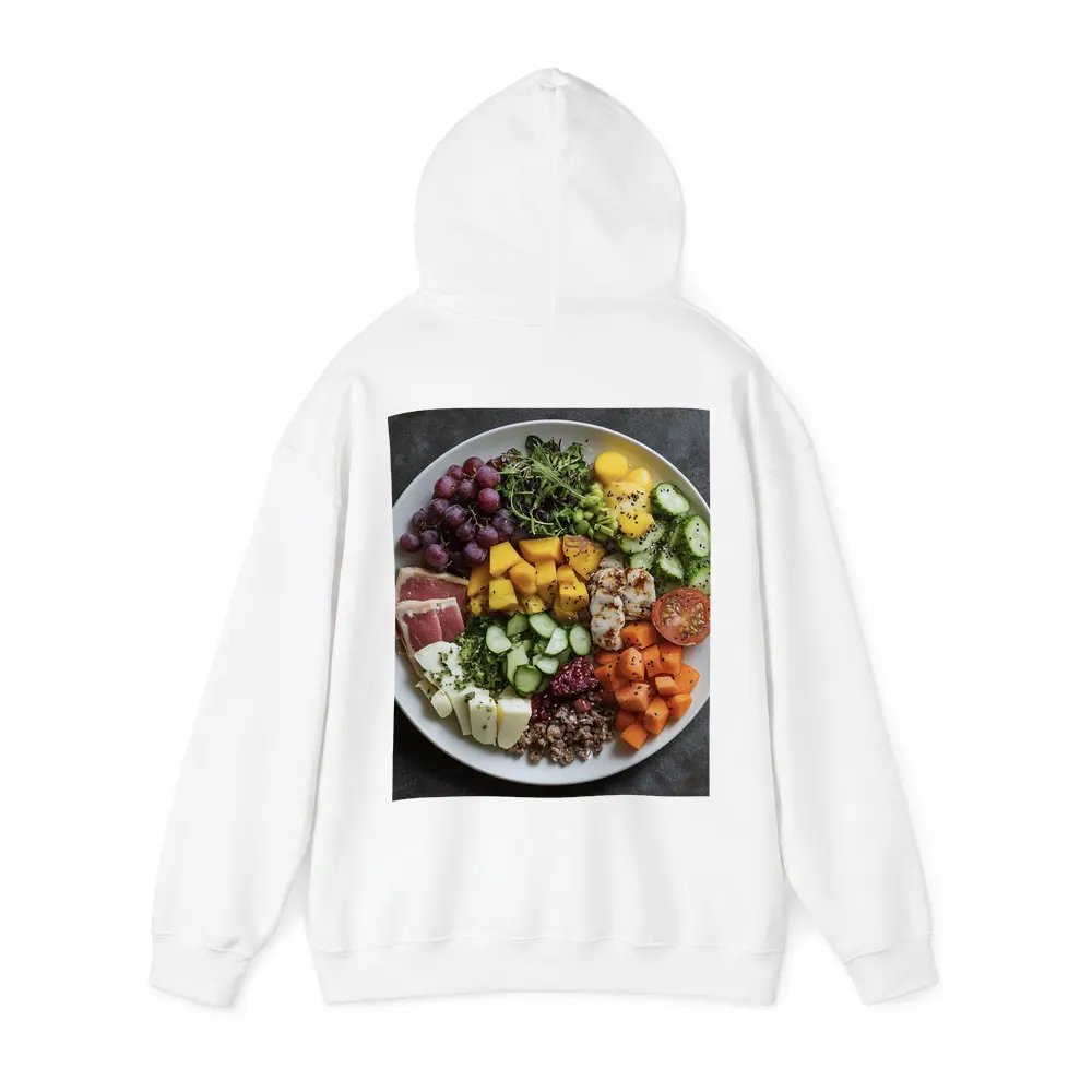Colorful Health Bowl With Fresh Ingredients – Hoodies