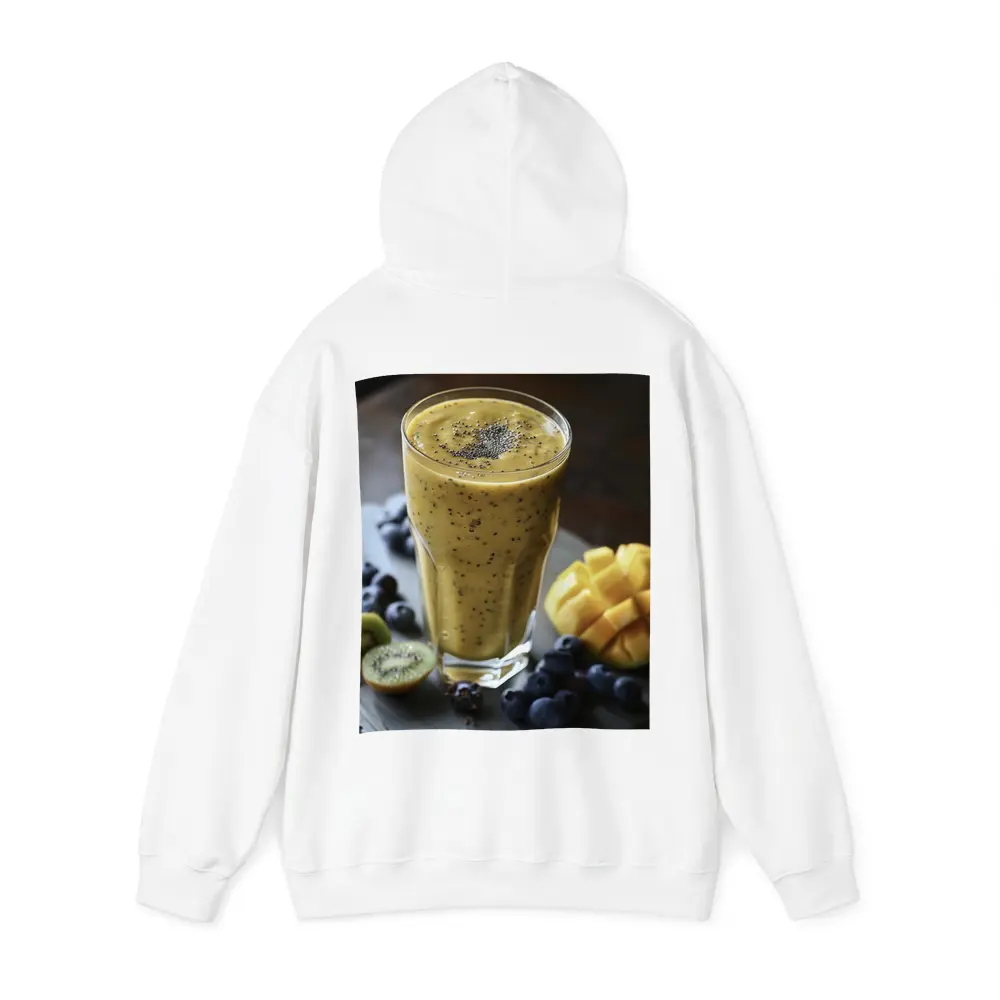 Mango Kiwi Blueberry Smoothie Chia Seeds – Hoodies