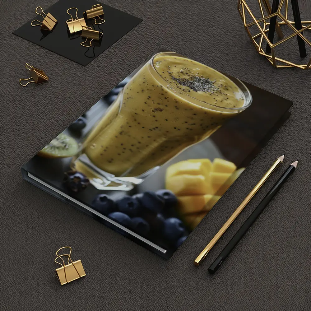 Mango Kiwi Blueberry Smoothie Chia Seeds – Notebooks