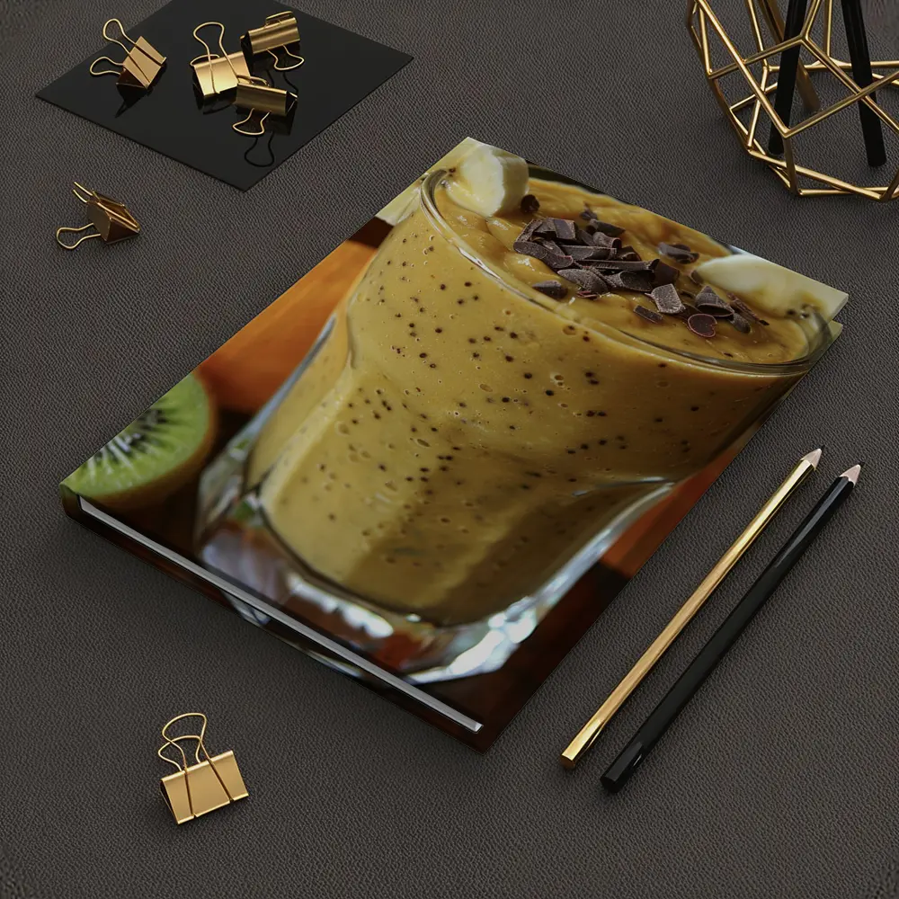 Banana Chocolate Smoothie With Fresh Fruits – Notebooks