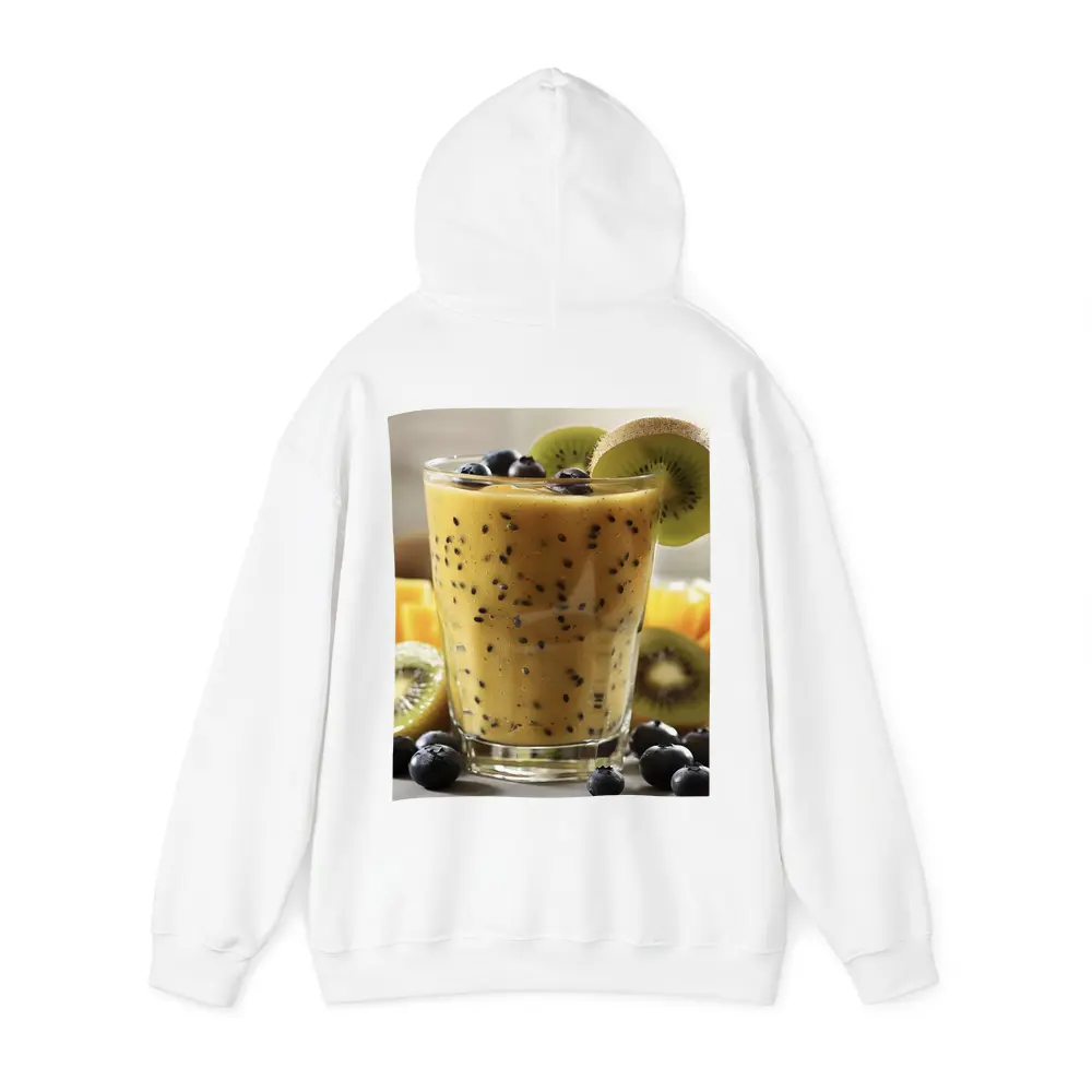 Mango Kiwi Blueberry Smoothie With Chia Seeds – Hoodies