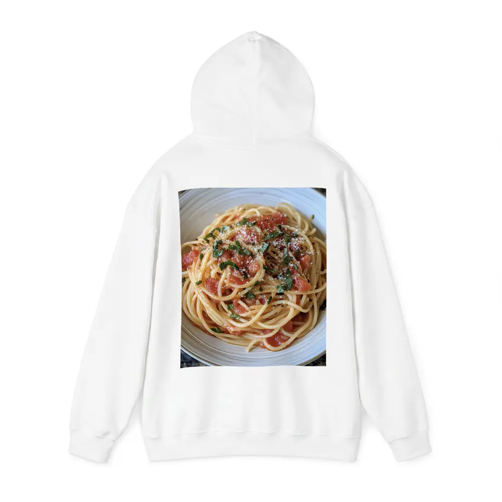 Spaghetti Tomato Sauce Basil Parmesan Bowl – Hoodies