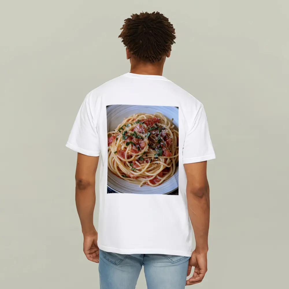 Spaghetti Tomato Sauce Basil Parmesan Bowl – T-Shirts