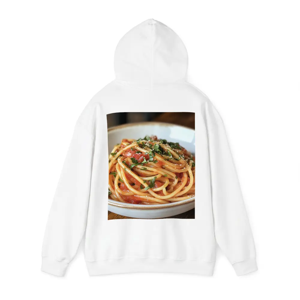 Spaghetti Tomato Sauce Basil Parmesan Bowl – Hoodies