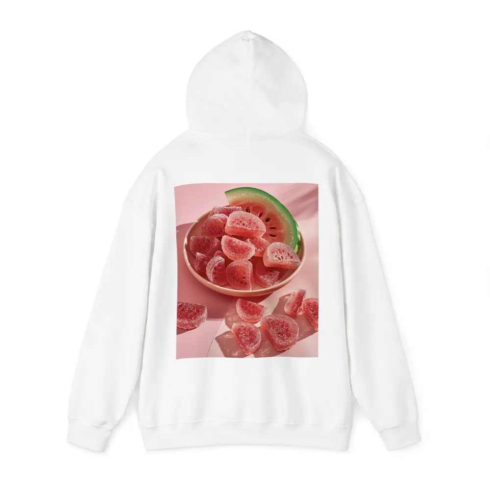 Watermelon Gummy Candies Pink Sugar Coated – Hoodies
