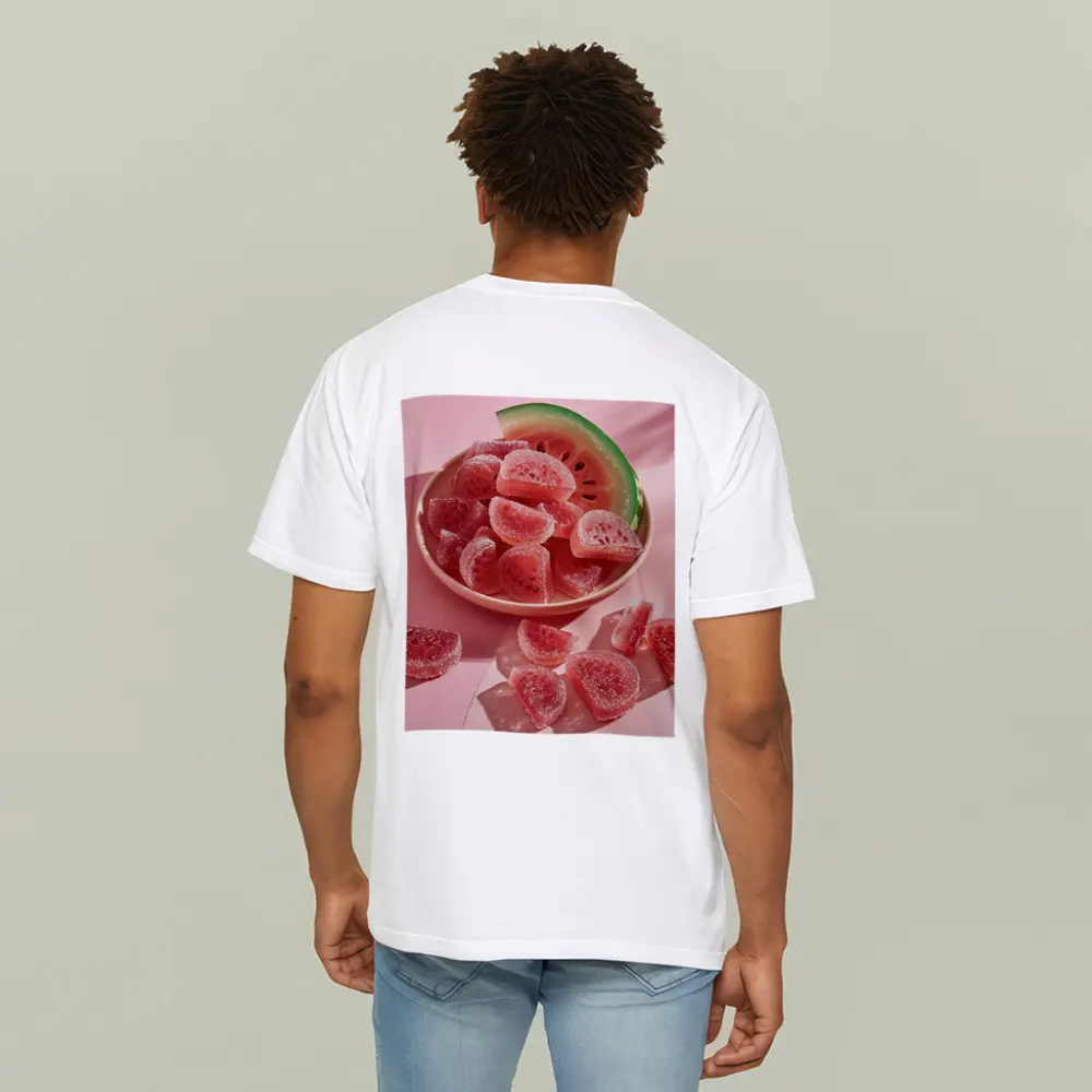 Watermelon Gummy Candies Pink Sugar Coated – T-Shirts