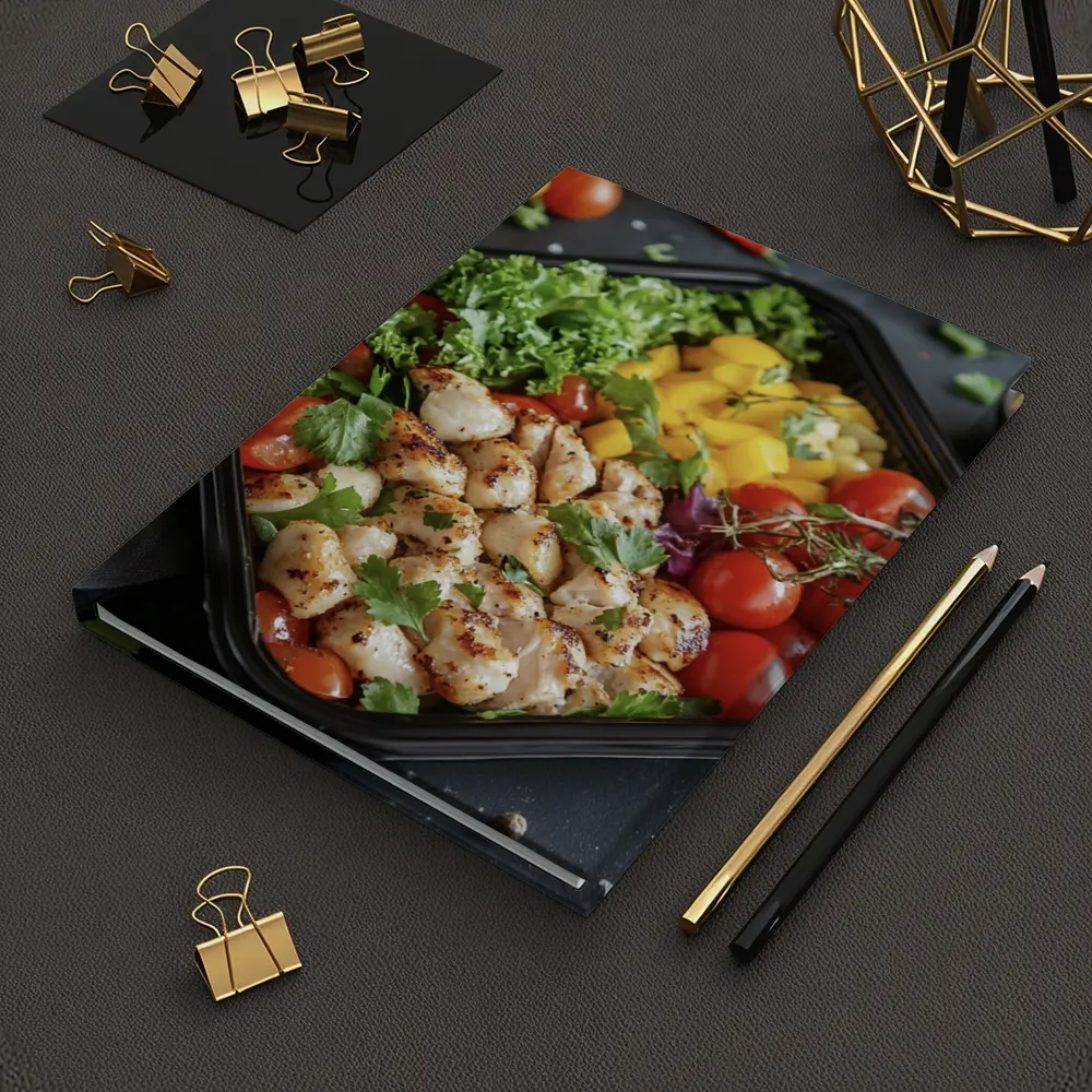 Grilled Chicken Meal Prep Bowl Fresh Vegetables – Notebooks