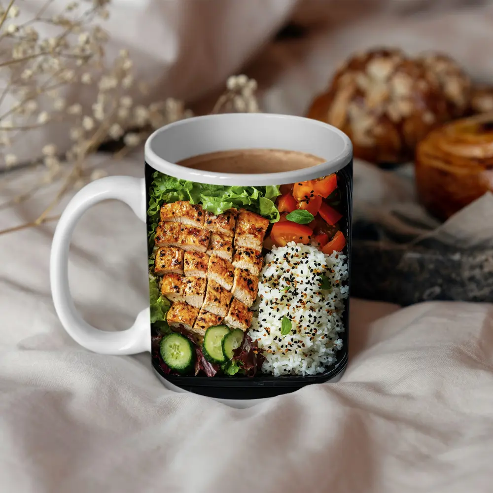 Grilled Chicken Bento Box With Rice – Mugs