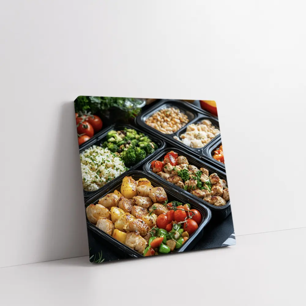 Grilled Chicken Meal Prep Containers Healthy Food – Wall Art