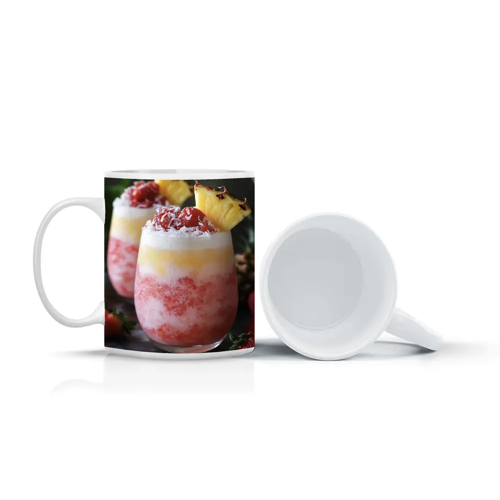 Strawberry Pineapple Coconut Frozen Tropical Drinks – Mugs