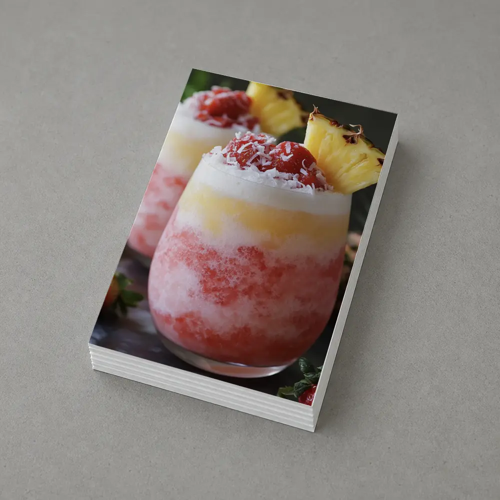 Strawberry Pineapple Coconut Frozen Tropical Drinks – Postcards