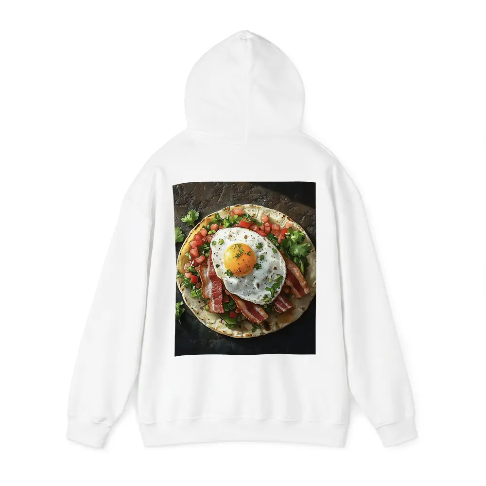 Breakfast Taco Bacon Egg Pico Dark – Hoodies