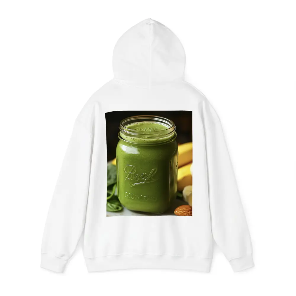 Green Spinach Banana Smoothie Ball Jar – Hoodies
