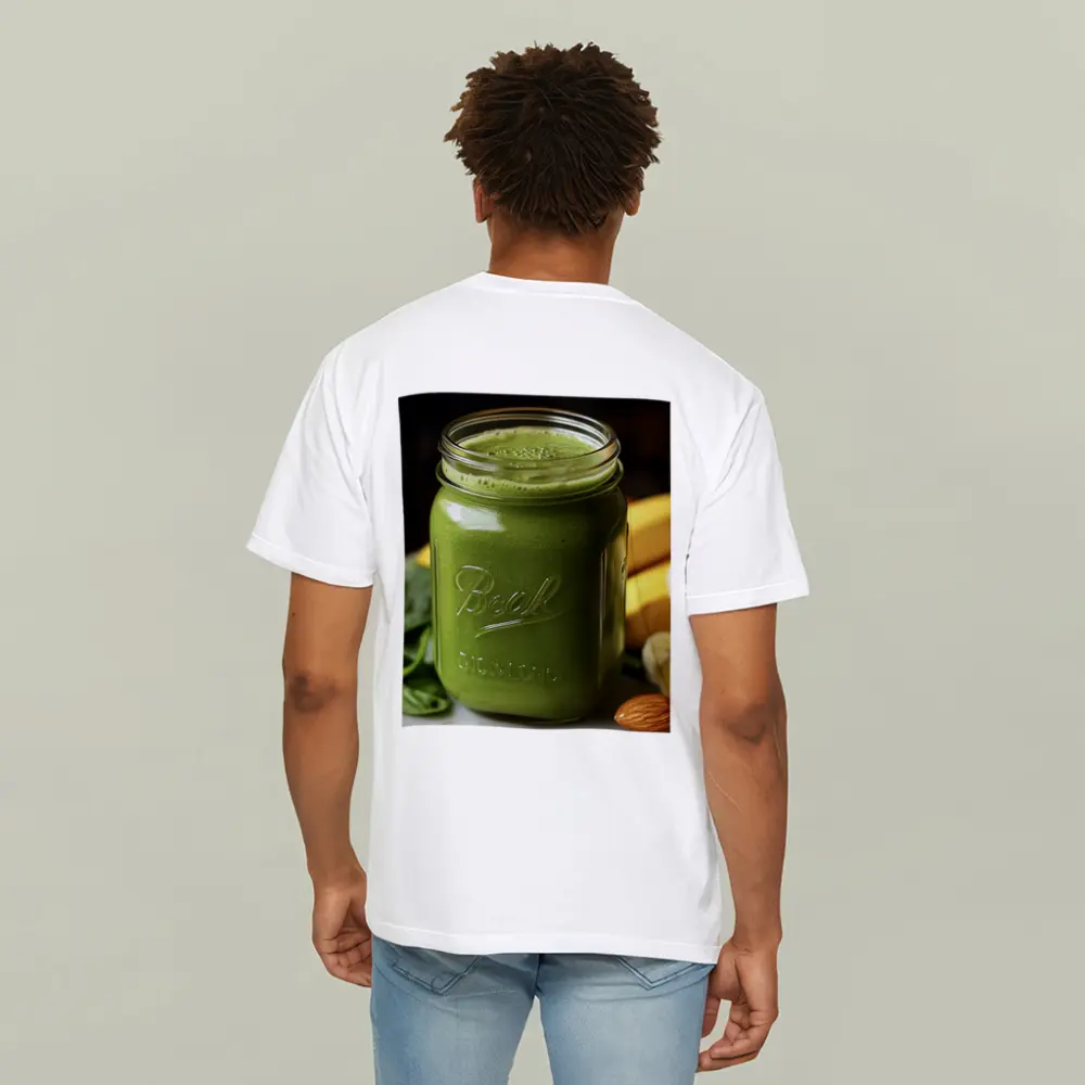 Green Spinach Banana Smoothie Ball Jar – T-Shirts