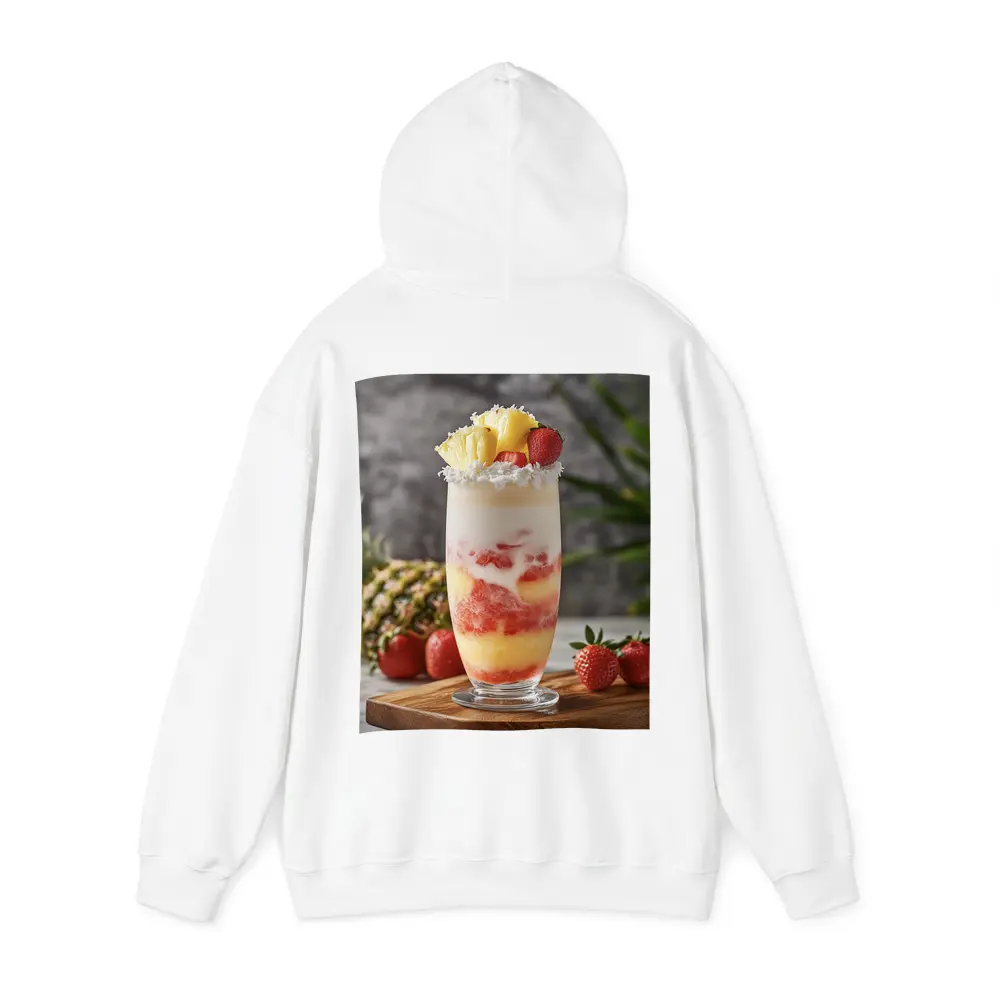Tropical Strawberry Pineapple Coconut Layered Drink – Hoodies