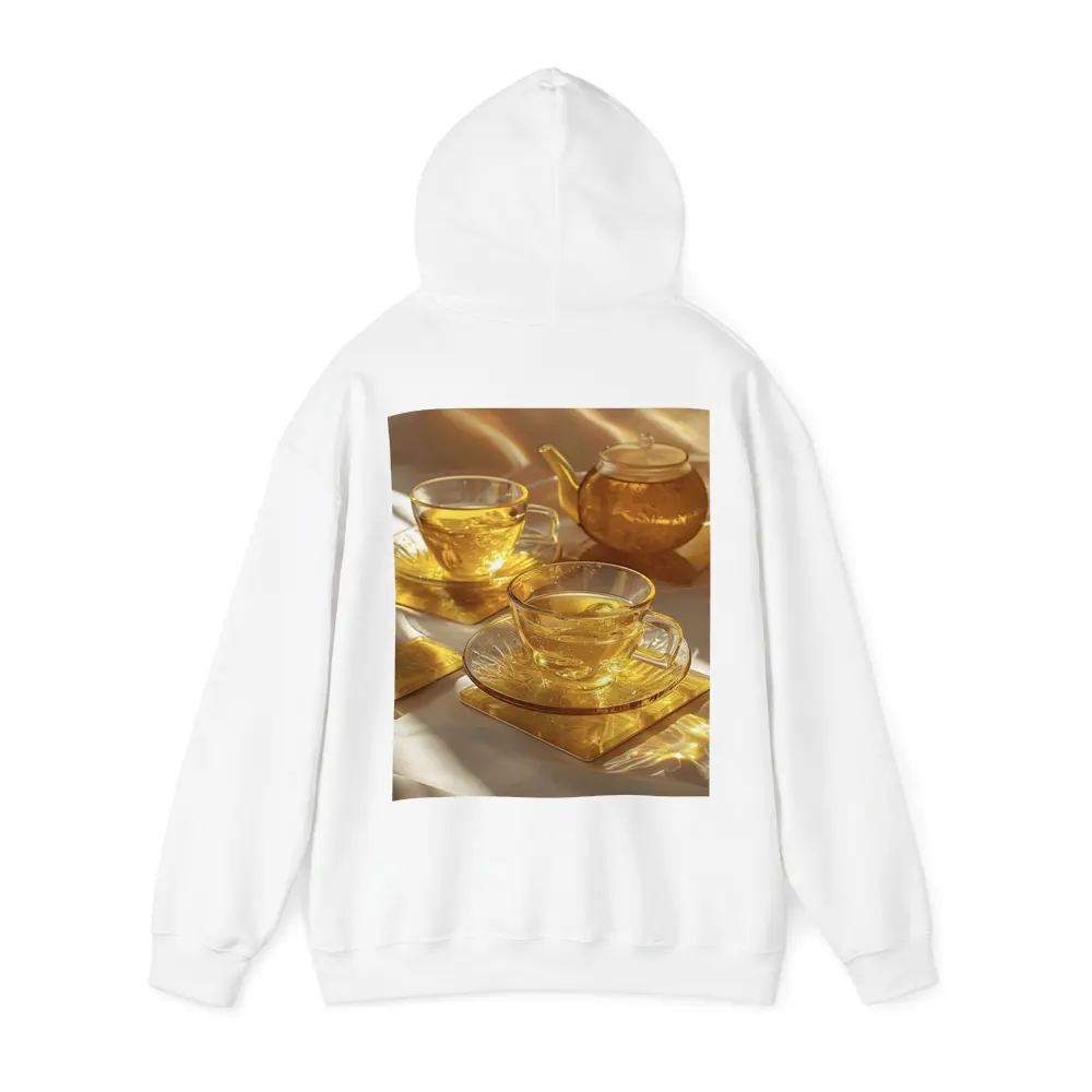 Golden Glass Tea Set Warm Sunlight – Hoodies