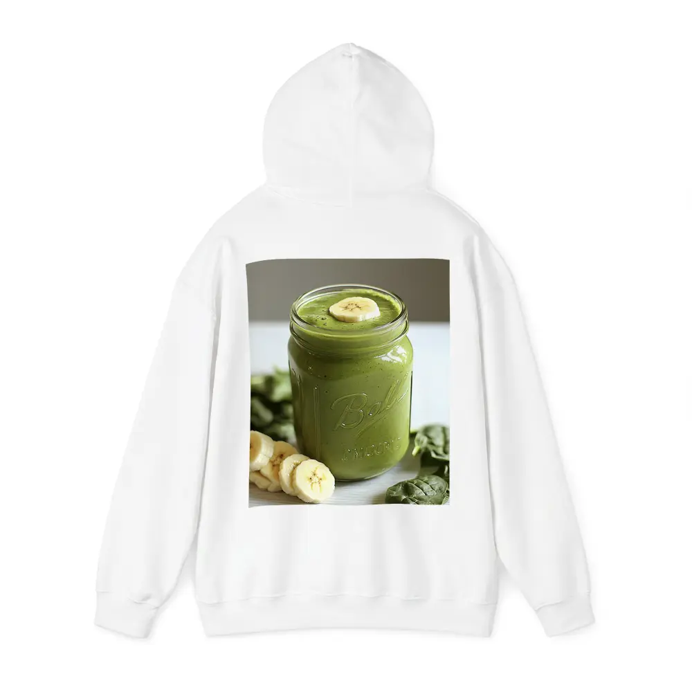Green Spinach Banana Smoothie Mason Jar – Hoodies