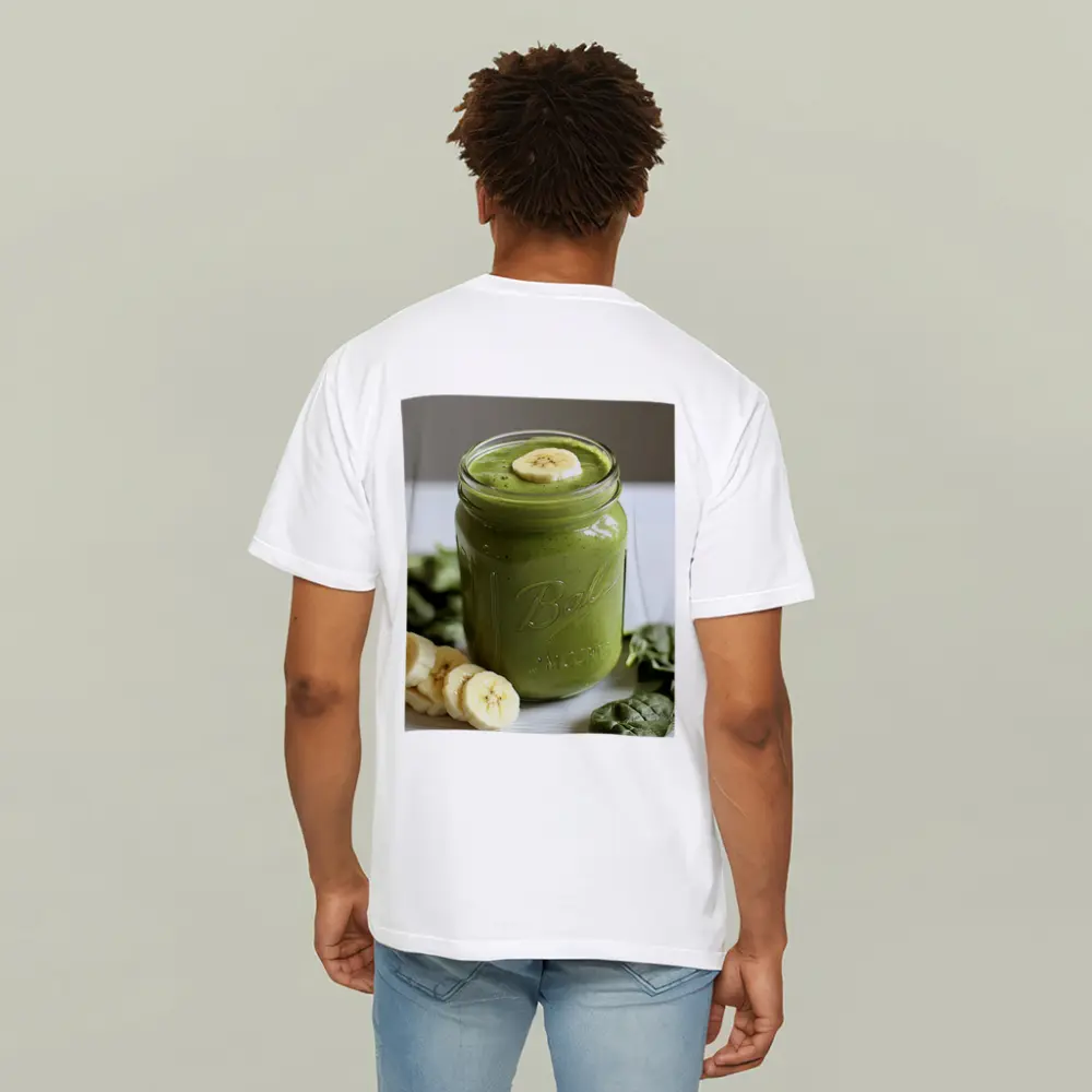 Green Spinach Banana Smoothie Mason Jar – T-Shirts