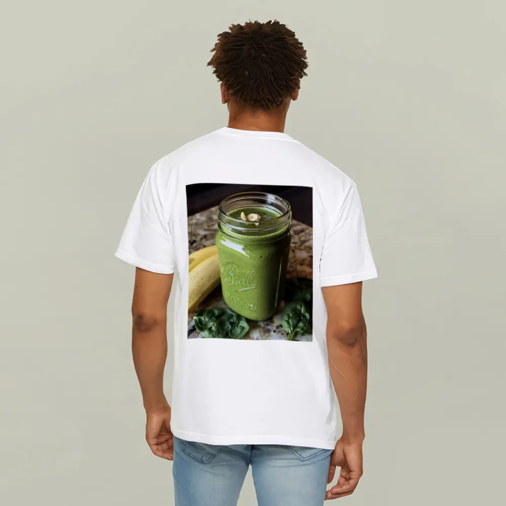 Green Spinach Banana Smoothie Mason Jar Kitchen – T-Shirts