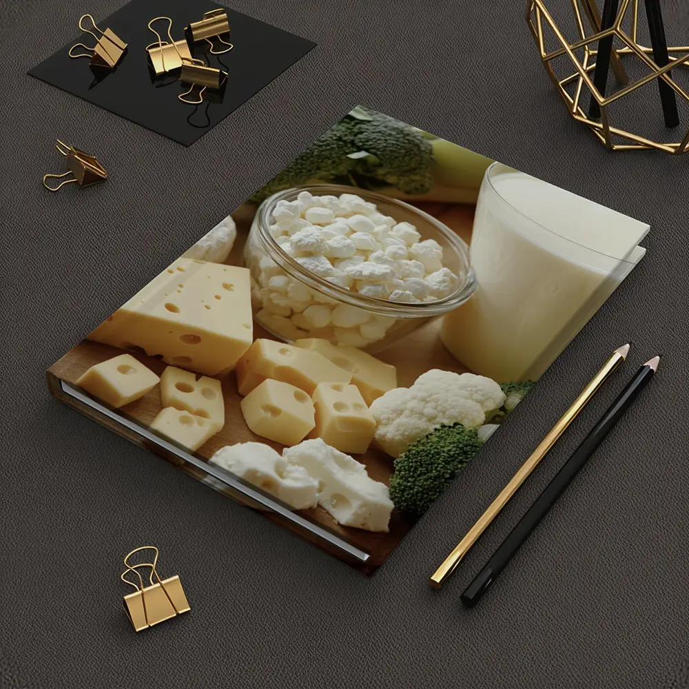 Cheese Milk Broccoli Cauliflower Dairy Board – Notebooks