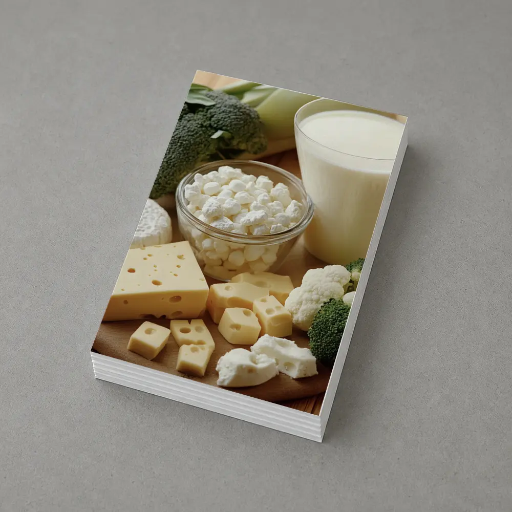 Cheese Milk Broccoli Cauliflower Dairy Board – Postcards