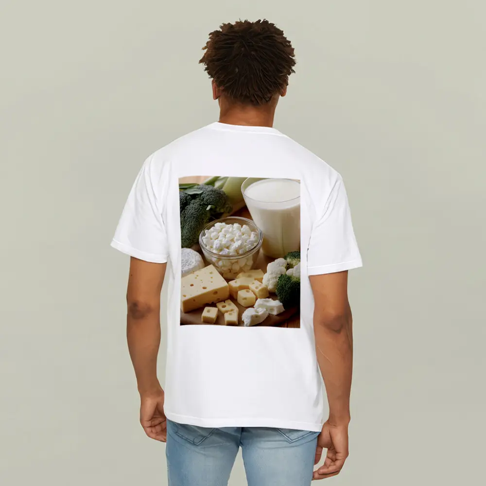 Cheese Milk Broccoli Cauliflower Dairy Board – T-Shirts