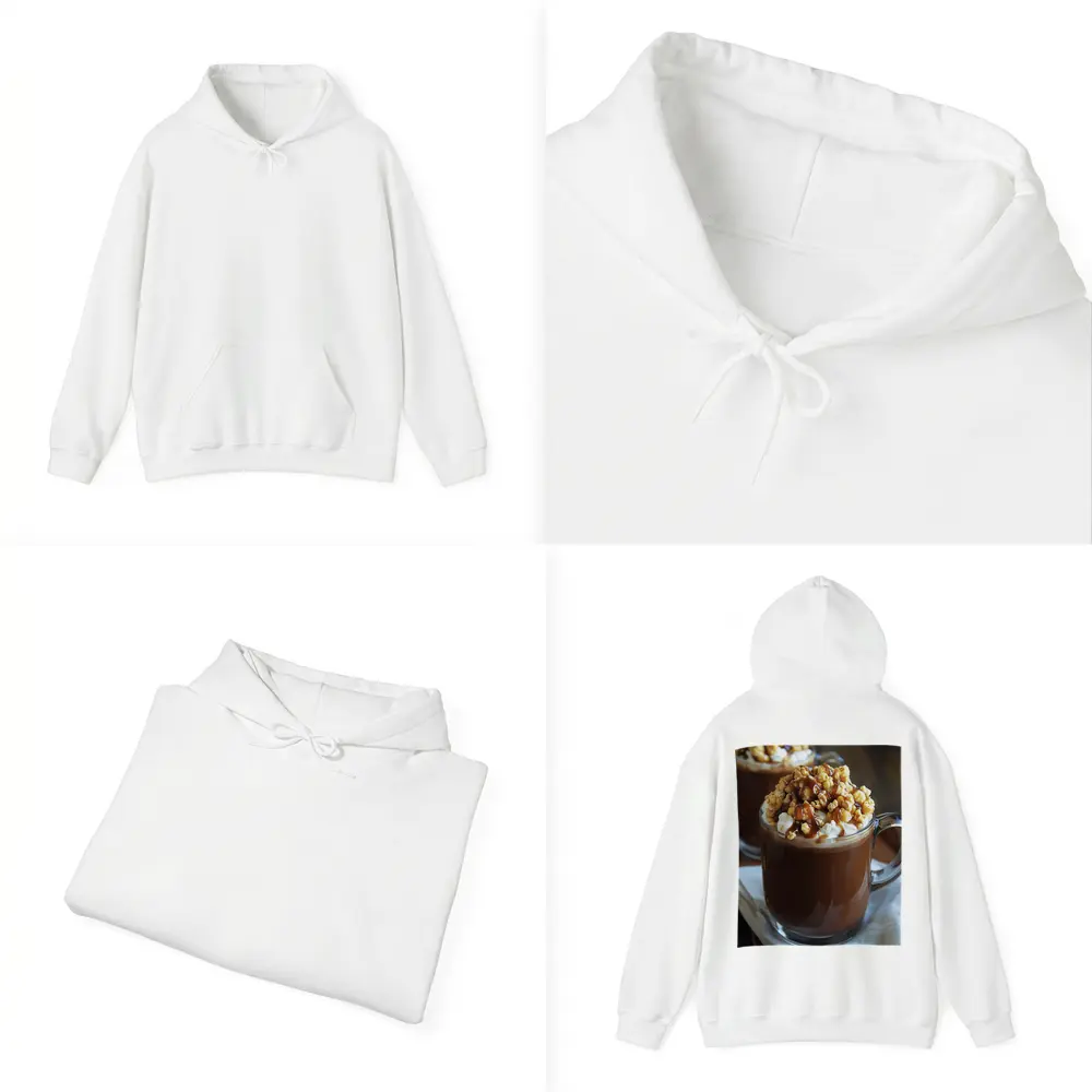 Hot Chocolate Caramel Popcorn Whipped Cream Mug – Hoodies