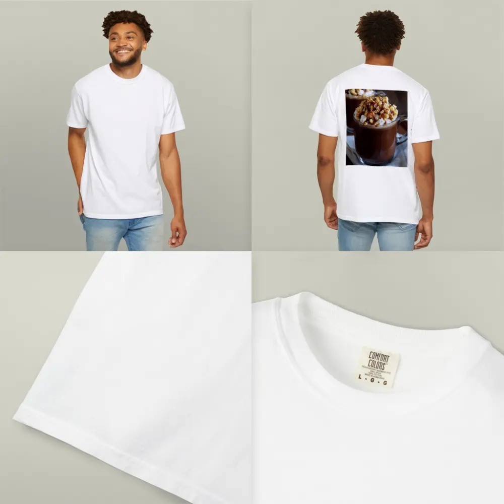 Hot Chocolate Caramel Popcorn Whipped Cream Mug – T-Shirts
