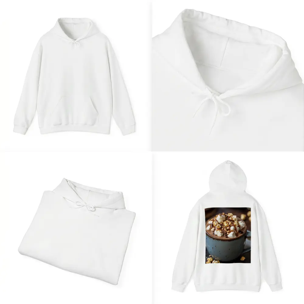 Hot Chocolate Marshmallow Caramel Popcorn Mug – Hoodies