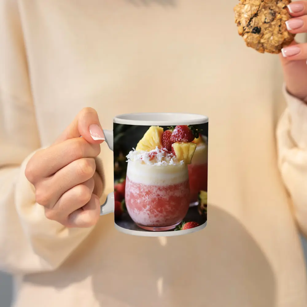 Strawberry Pineapple Frozen Cocktail Drink – Mugs