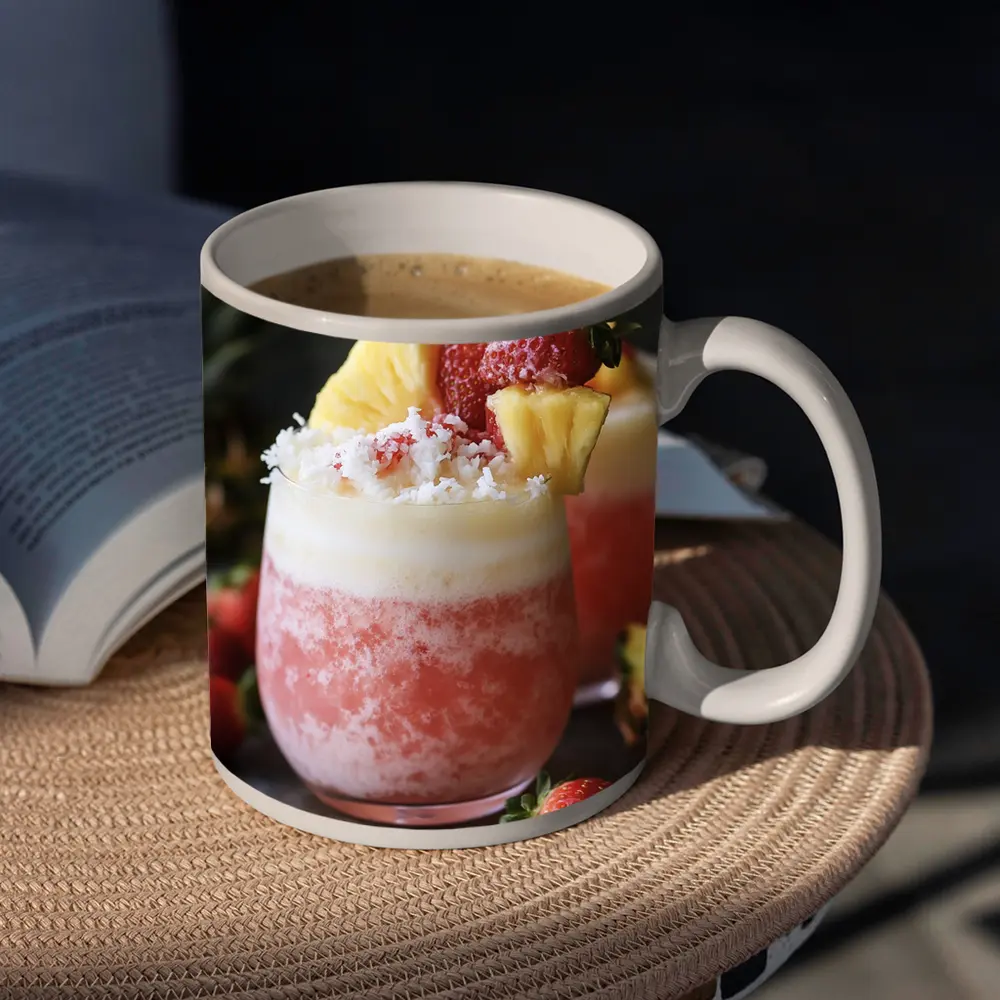 Strawberry Pineapple Frozen Cocktail Drink – Mugs