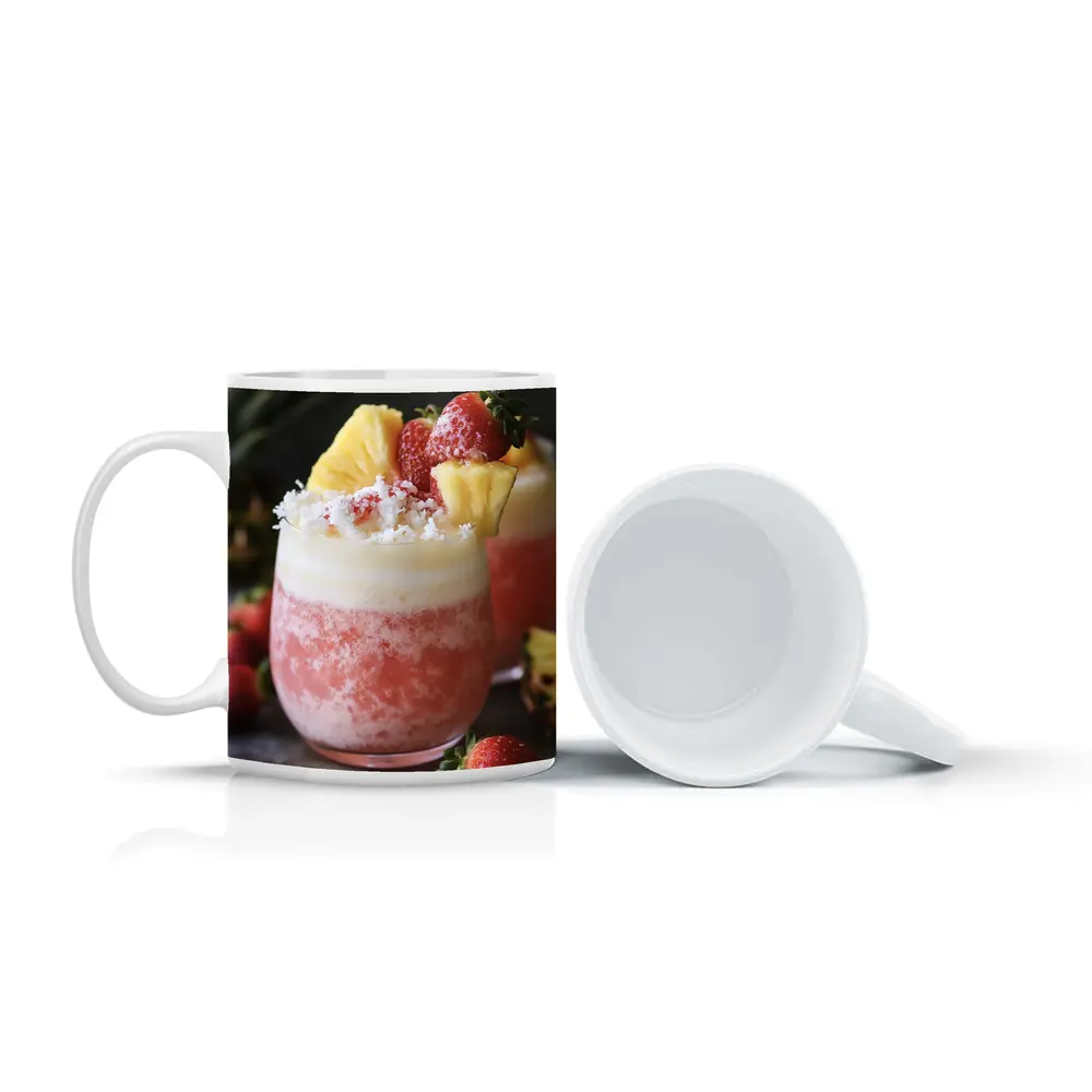Strawberry Pineapple Frozen Cocktail Drink – Mugs